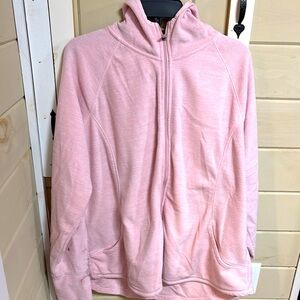 WOMENS 2X Fleece Hooded Zipfront Jacket